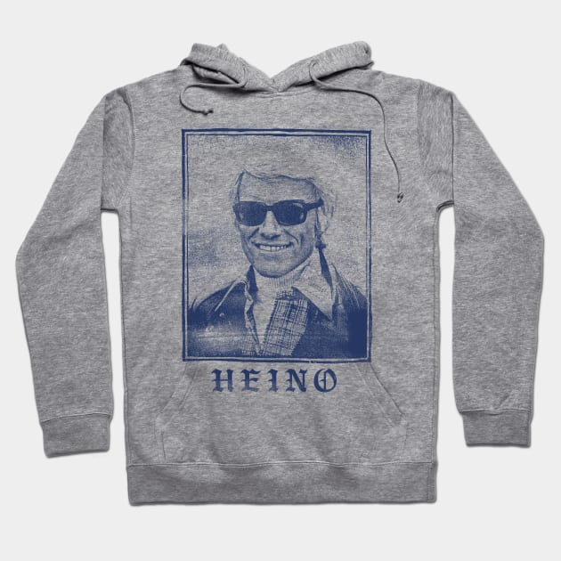 Heino ∆∆∆ Retro Punkstethic Schlager Design Hoodie by DankFutura